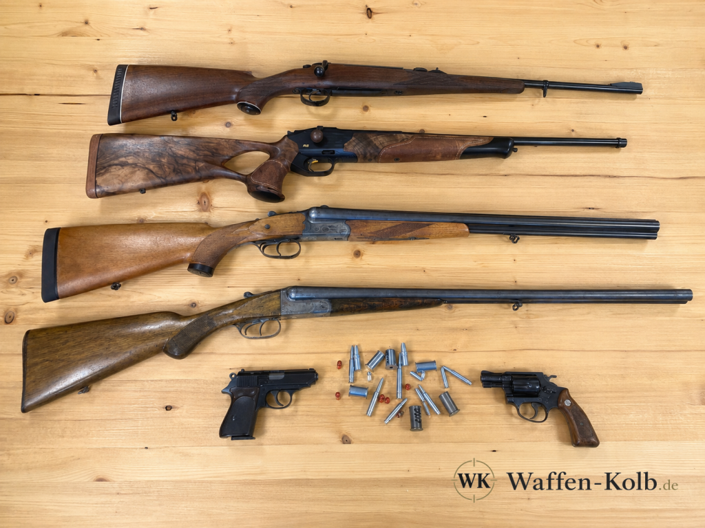 Waffenhandhabung für die Jägerprüfung bei Waffen-Kolb